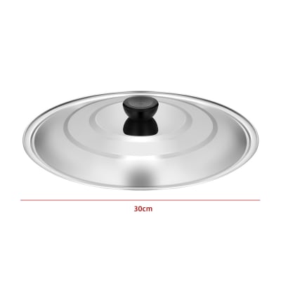 TAPA DE OLLA ACERO INOXIDABLE 30CM1