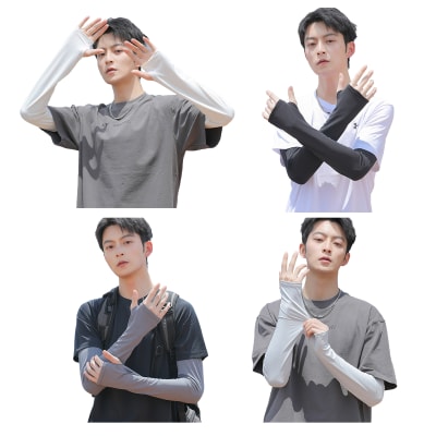 MANGAS DE BRAZOS PROTECCION UV LISOS HOMBRE 48*10*121