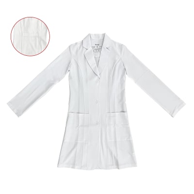 DELANTAL BLANCO MUJER TALLAS SURTIDAS  S-M-L-XL-2XL-3XL1