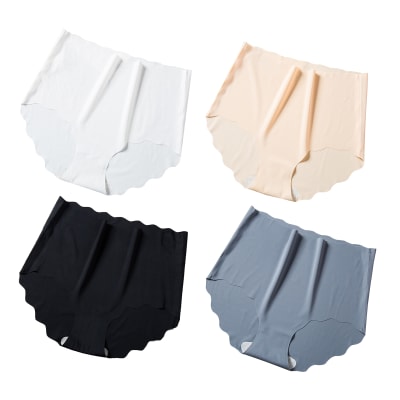 CALZON DE MUJER ALTO INVISIBLE LISO 1