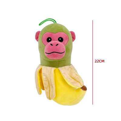 PELUCHE MONO BANANA IBR 22cm1
