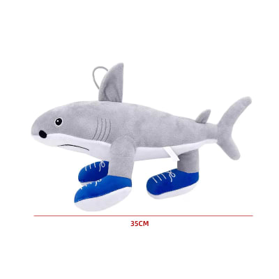 PELUCHE TIBURON CON ZAPATILLAS IBR 35CM1