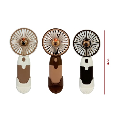 VENTILADOR CON PORTA CELULAR CAPIBARA 7.8X3.8X15.7 CM1