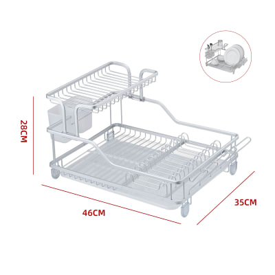 SECADOR DE PLATOS METAL 46X35X28CM | VENTA MAYORISTA1