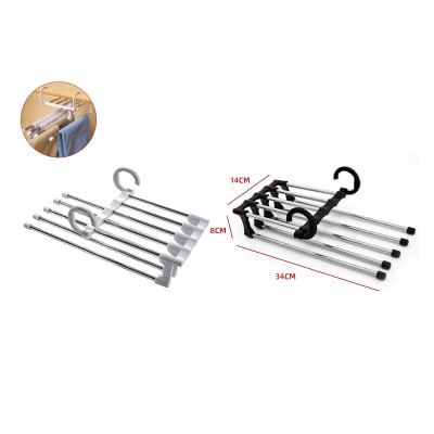 COLGADOR ROPA MULTIFUNCIÓN 34X14X8CM1