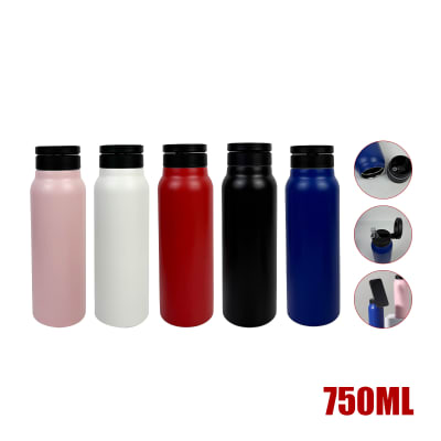 Botella con soporte magnético para celular 750ML1