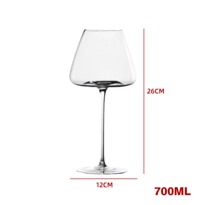 Set 6 Copas De Vino Tinto - Blanco Balón 700 M1