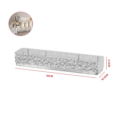 ESTANTES BAÑO PLASTICO DISEÑO GLACIAR 40X10.5X6.5CM1
