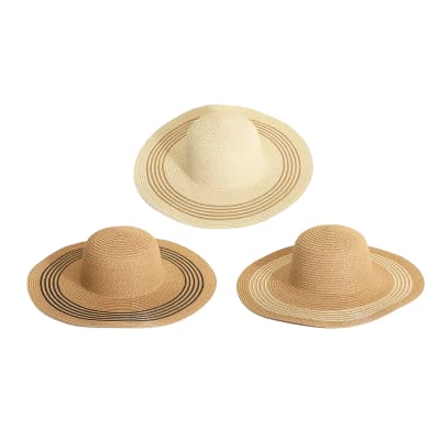 Sombrero Verano Playa Tejido 100% Papel 56–58 cm | Diseños Surtidos1