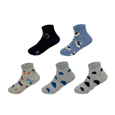 CALCETIN NIÑO TOBILLO 6-9 AÑOS | DISEÑOS SURTIDOS1