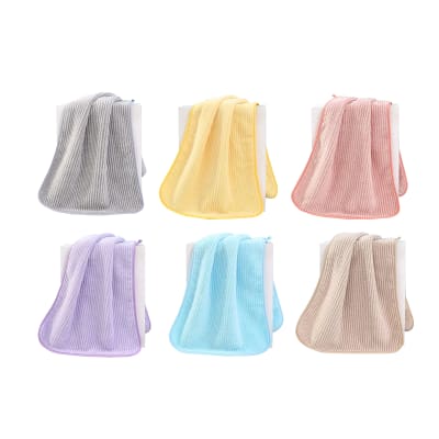 TOALLA PELUDA SUAVE 70×140 CM SECADO RÁPIDO1