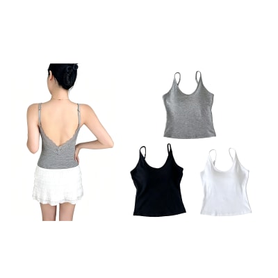 POLERA PABILO CON ESPALDA DE ENCAJE F1