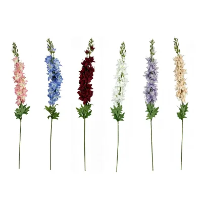 RAMA COLGANTE DE DELPHINIUM ARTIFICIAL 90 CM1