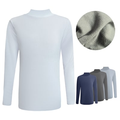 CAMISETA BEATLE NIÑO CON POLAR LISO COLOR SURTIDO | 12 UNID1