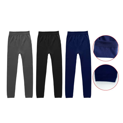 CALZA LOLA CON POLAR ELASTICADA SIN COSTURA  | 12 UNID1