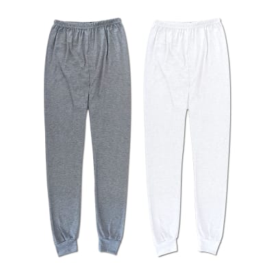 CALZONCILLO DE HOMBRE DE ALGODÓN GRIS Y BLANCO M-L/L-XL/XL-XXL  | 12 UNI.1