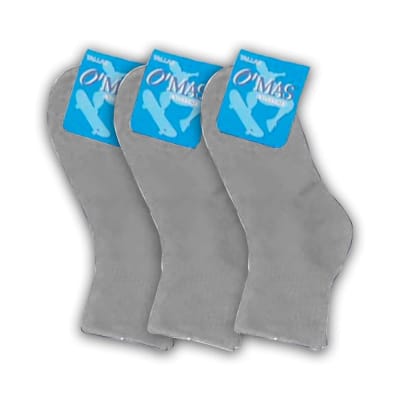 CALCETINES DE NIÑO CORTE TOBILLO COLOR AZUL, GRIS, NEGRO | 12 UNID1