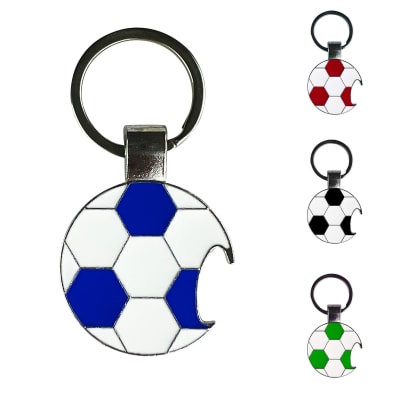 LLAVERO BALON DE FUTBOL DESTAPADOR | 12 UNID1