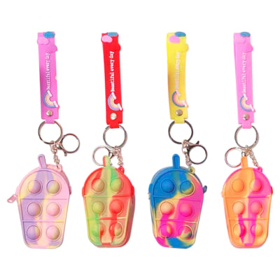 LLAVERO CHAUCHERA POP IT MALTEADA | 12 UNID1