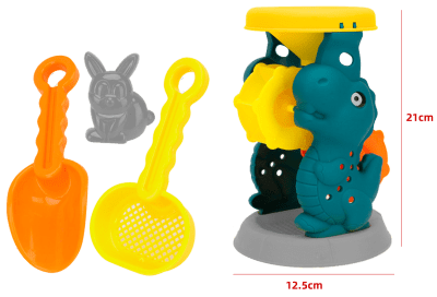 MOLINO DINOSAURIO CON ACCESORIO 12.5X21CM1