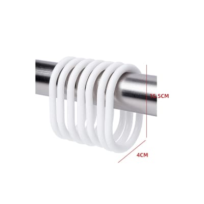 ARGOLLAS PARA CORTINAS DE BAÑO 4X15.5CM | 12 UNID1