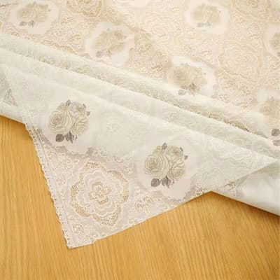 MANTEL PLASTICO ESTAMPADO FLOR DE NARANJO  1.37X20M1