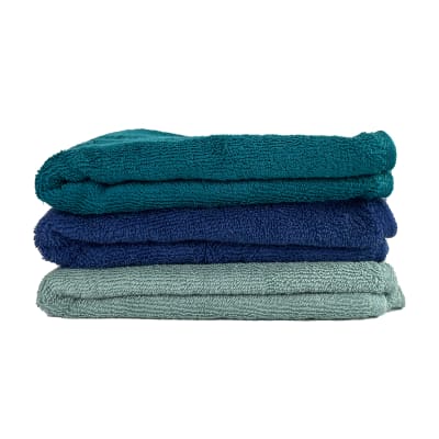 TOALLAS DE MANO COLOR LISO ALGODÓN 43X80CM | 12 UNID1