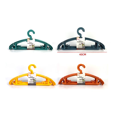 COLGADOR DE ROPA 40X18,5X4 CM  6PCS1