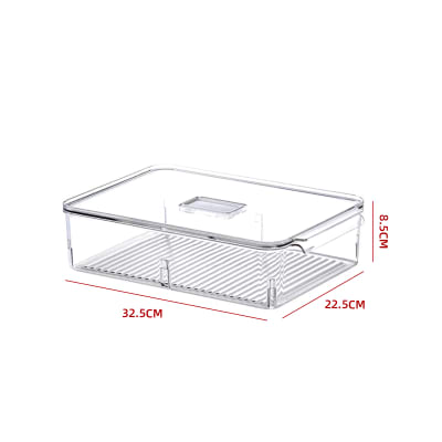 ORGANIZADOR DE REFRIGERADOR  3 NIVELES 32.5X22.5X8.5CM1