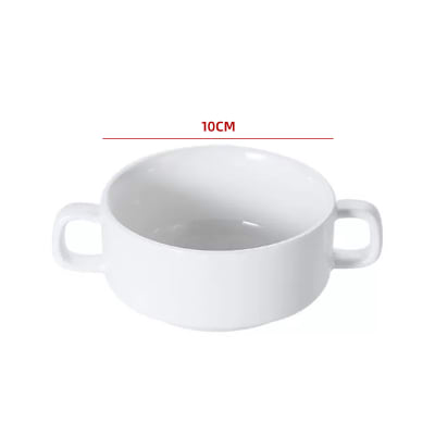Taza Sopera de Cerámica Blanca 10 cm | venta mayorista1
