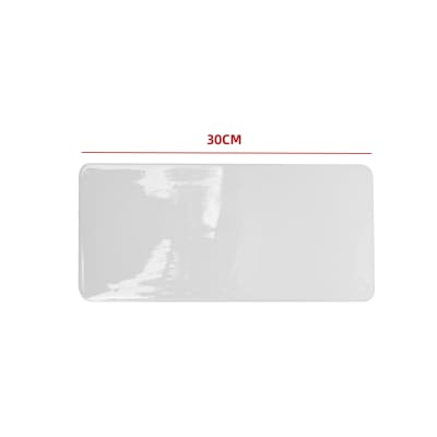 Bandeja Cerámica Blanca 30 cm | venta mayorista1