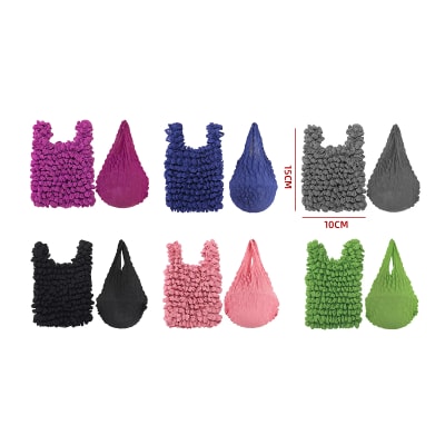 BOLSA ALMACENAMIENTO PLISADA PLEGABLE 10X15CM1