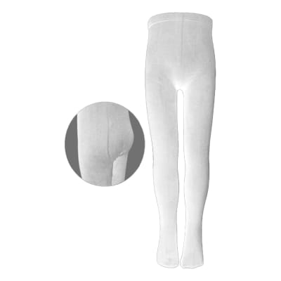 BALLERINA ESCOLAR BLANCO LINEA ALGODON-POLAR1