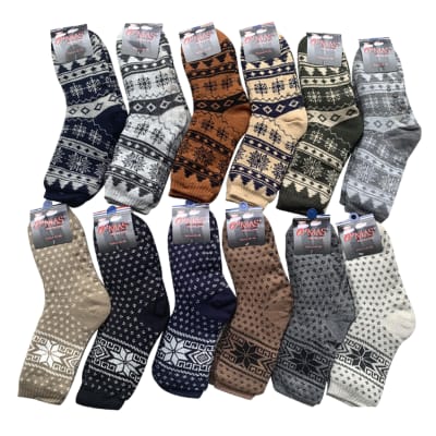 CALCETINES PANTUFLAS HOMBRE CON CHIPORRO FIGURAS | 12 UNID1