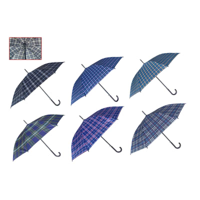 PARAGUAS COLGADOR CUADRILLE 58CM | 60 UNID1