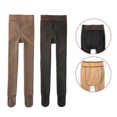 PANTY DE MUJER EFECTO PIEL CON POLAR TALLA 3XL | 12 UNID1