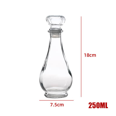 BOTELLA PARA LICOR CON 250 ML1