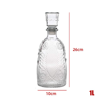 BOTELLA PARA LICOR 1L CON DISEÑO1
