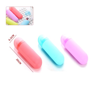 Estuche Porta Cepillos de Viaje 6.8×20 | Colores Surtidos1