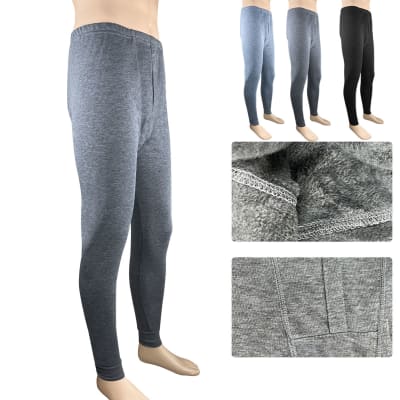 CALZONCILLO DE HOMBRE ALGODON CON POLAR TALLAS M-XL/XL-XXL | 12 UNI1