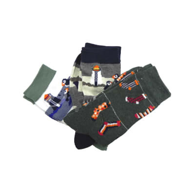 CALCETINES NIÑO JUVENIL PINGÜINO | 12 UNID1