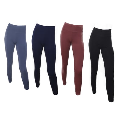 PANTALON DE MUJER CALZA COLOR LISO | 12 UNID1
