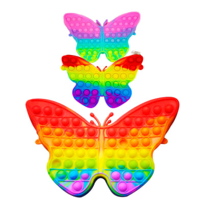 CHAUCHERA POP ITS MARIPOSA 24.4X17CM | 12 UNID1