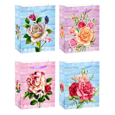 BOLSA DE REGALO ROSAS  COLORES1