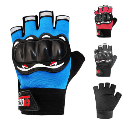 GUANTES DE INVIERNO PARA MOTO COLOR LISO | 12 UNID1