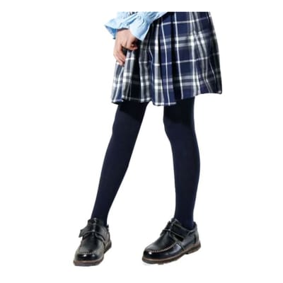 BALLERINA ESCOLAR AZUL STRETCH CON POLAR TALLA 5-6/ 7-8/ 9-10  | 12 UNID1