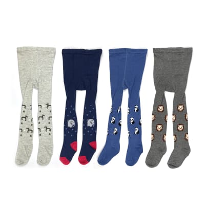 BALLERINA DE NIÑO DISEÑOS ANIMALES ALGODÓN  TALLA  6-8 | 12 UNID1