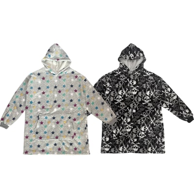 POLERON DE HOMBRE CON CAPUCHA DISEÑOS SURTIDOS CON CHIPORRO | 12 UNID1