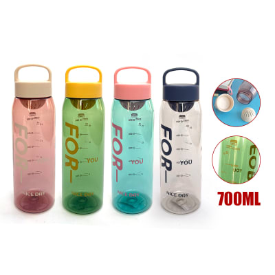 BOTELLA PARA AGUA PLASTICO FOR 700ML1