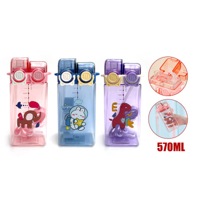 BOTELLA PARA AGUA PLASTICO INFANTIL 570ML 1